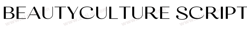 BeautyCulture Script字体转换 BeautyCulture Script字体转换